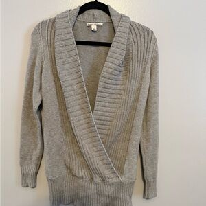 Banana Republic Heather Gray Women's Cardigan